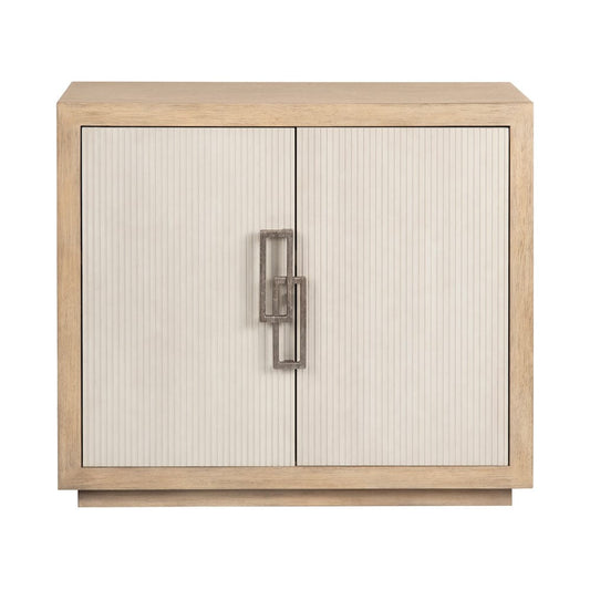 Crestview Collection - Haven Tan Solid Wood 2 Door Accent Cabinet - CVFDR1218 view 2
