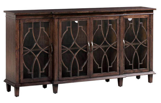 Crestview Collection - Hawthorne Estate 4 Door Breakfront Sideboard - CVFVR8002 veiw 1