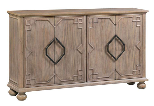 Crestview Collection - Hawthorne Estate 4 Door Raised Molding Sideboard - CVFVR8008 veiw 1