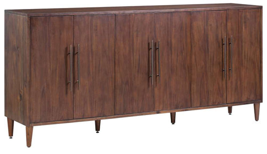 Crestview Collection - Hawthorne Estate 6 Door Parkway Pine Sideboard - CVFVR8138 veiw 1
