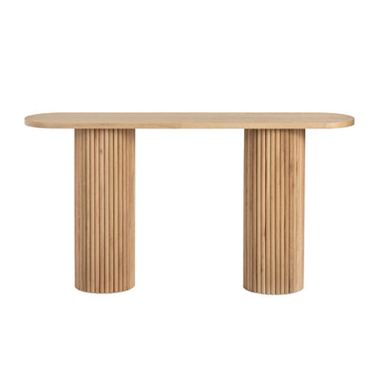 Crestview Collection - Henley 60 in. Brown Wooden Accent Console Sofa Table - CVFNR4852 view 2