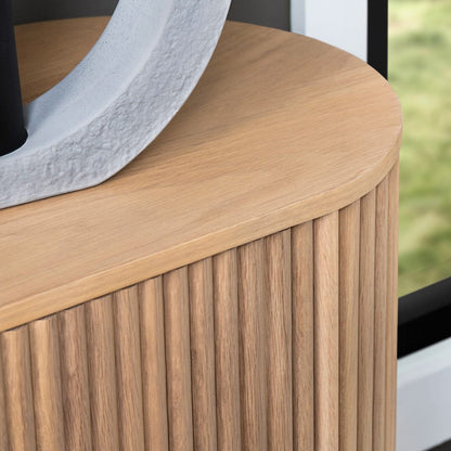 Crestview Collection - Henley 72 in. Brown Wooden 4 Door Media Credenza / Sideboard - CVFNR4853 view 5