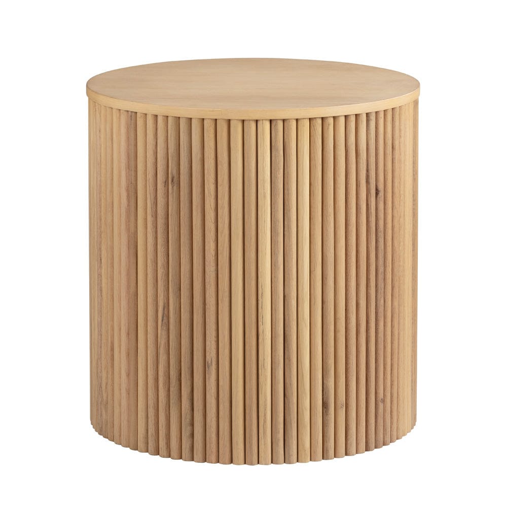 Crestview Collection - Henley Round Brown Accent End Table - CVFNR4851 view 1