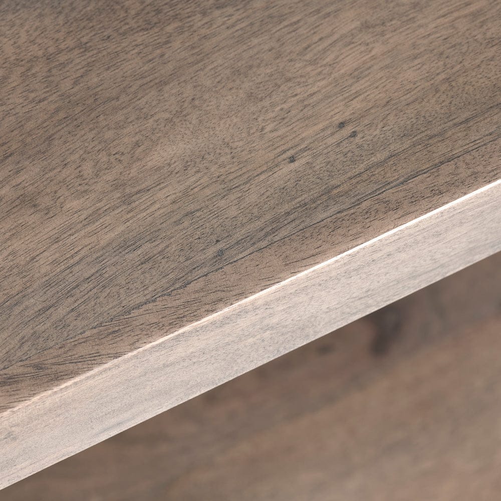 Crestview Collection - Infinity Grayish Brown Solid Wood Oval Infinity Coffee Table / Cocktail Table - CVFNR4273 view 3
