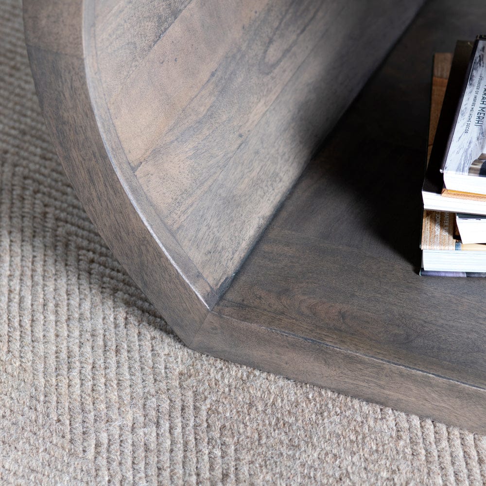 Crestview Collection - Infinity Rectangle Brown Solid Wood Accent End Table - CVFNR4274 view 3