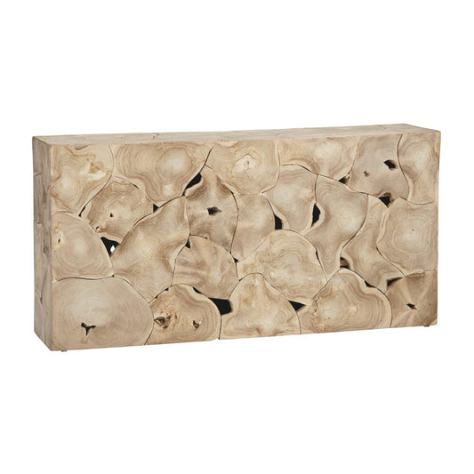 Crestview Collection - Jackson 60 in. Tan Solid Wood Accent Console Sofa Table - CVFDR1244 view 1