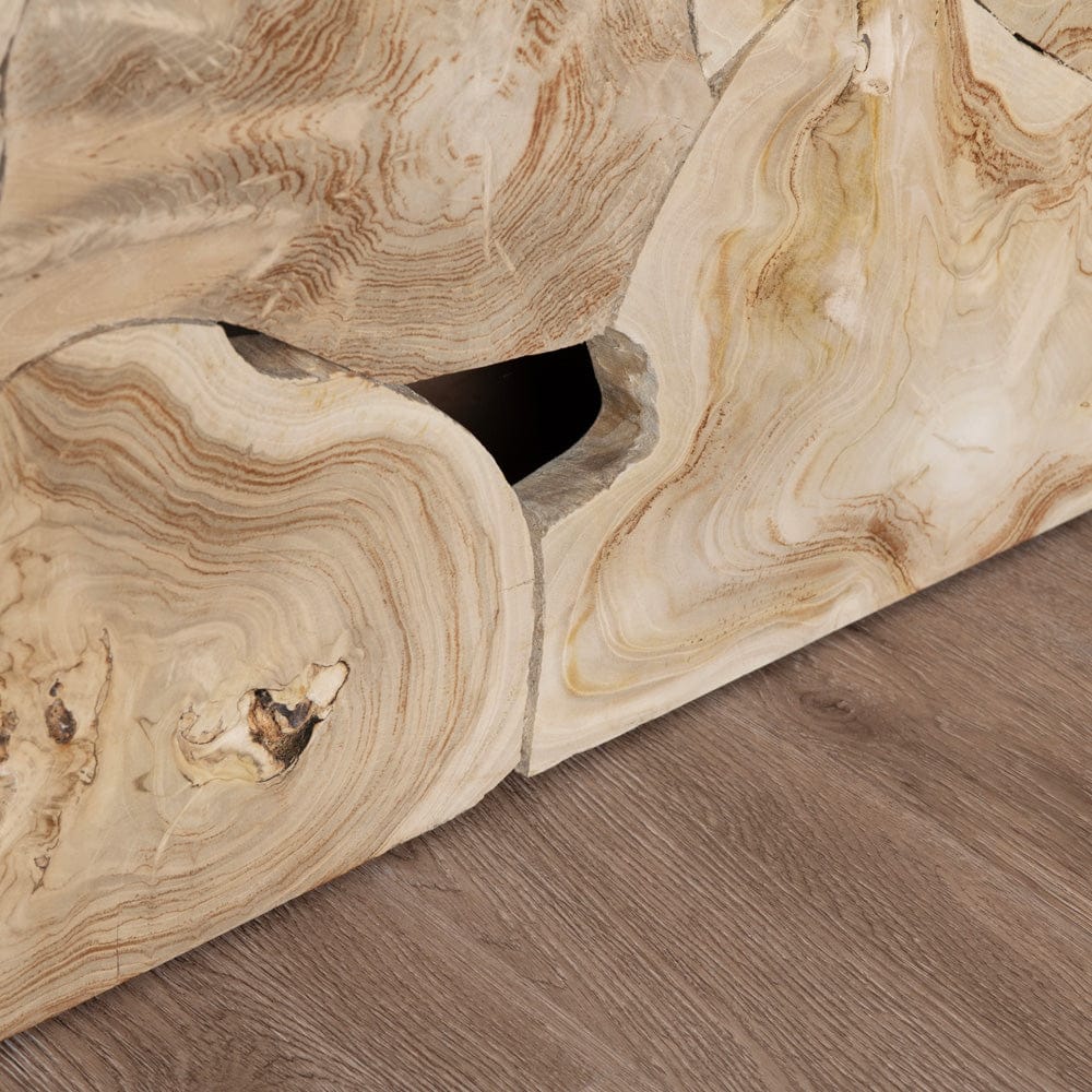 Crestview Collection - Jackson 60 in. Tan Solid Wood Accent Console Sofa Table - CVFDR1244 view 4