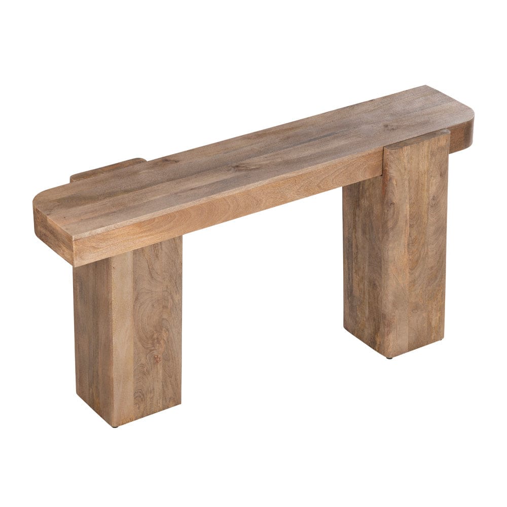 Crestview Collection - Lafayette 60 in. Brown Solid Wood Accent Console Sofa Table - CVFNR4628 view 2
