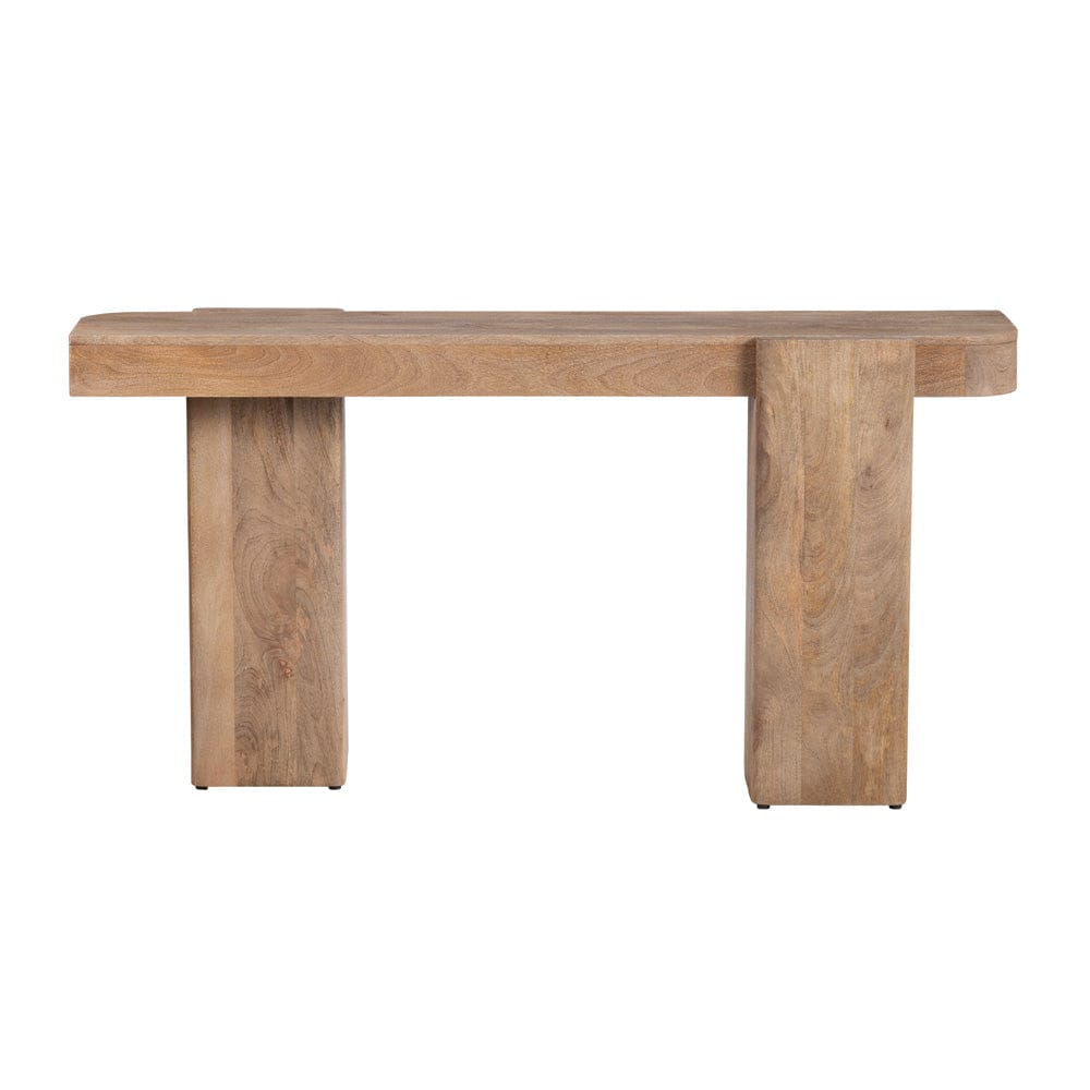 Crestview Collection - Lafayette 60 in. Brown Solid Wood Accent Console Sofa Table - CVFNR4628 view 3