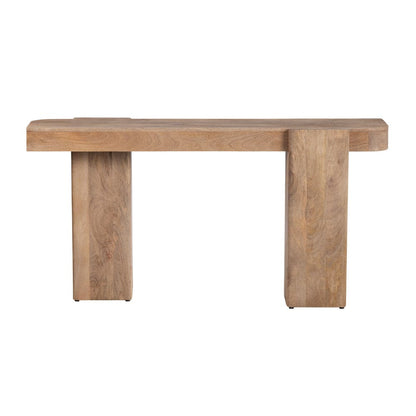 Crestview Collection - Lafayette 60 in. Brown Solid Wood Accent Console Sofa Table - CVFNR4628 view 3