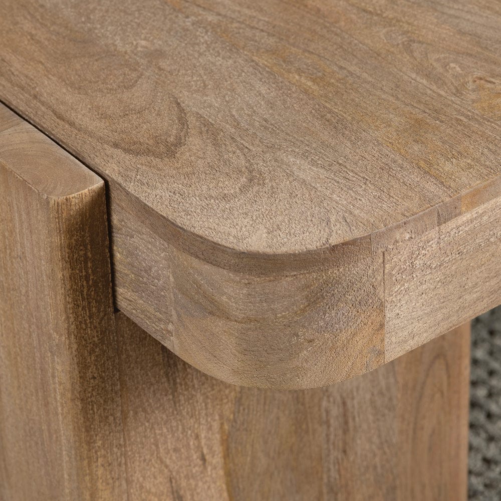 Crestview Collection - Lafayette Brown Solid Wood Rectangle Coffee Table / Cocktail Table - CVFNR4626 view 5