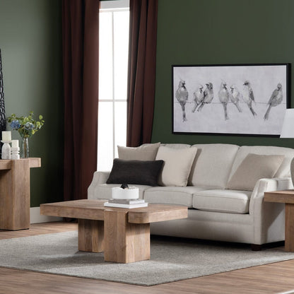 Crestview Collection - Lafayette Brown Solid Wood Rectangle Coffee Table / Cocktail Table - CVFNR4626 view 6