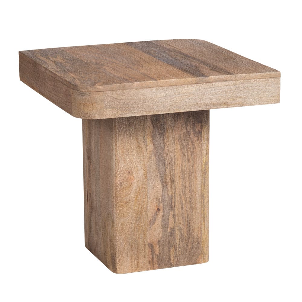 Crestview Collection - Lafayette Square Brown Solid Wood Accent End Table - CVFNR4627 view 1