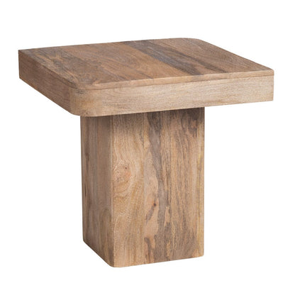 Crestview Collection - Lafayette Square Brown Solid Wood Accent End Table - CVFNR4627 view 1
