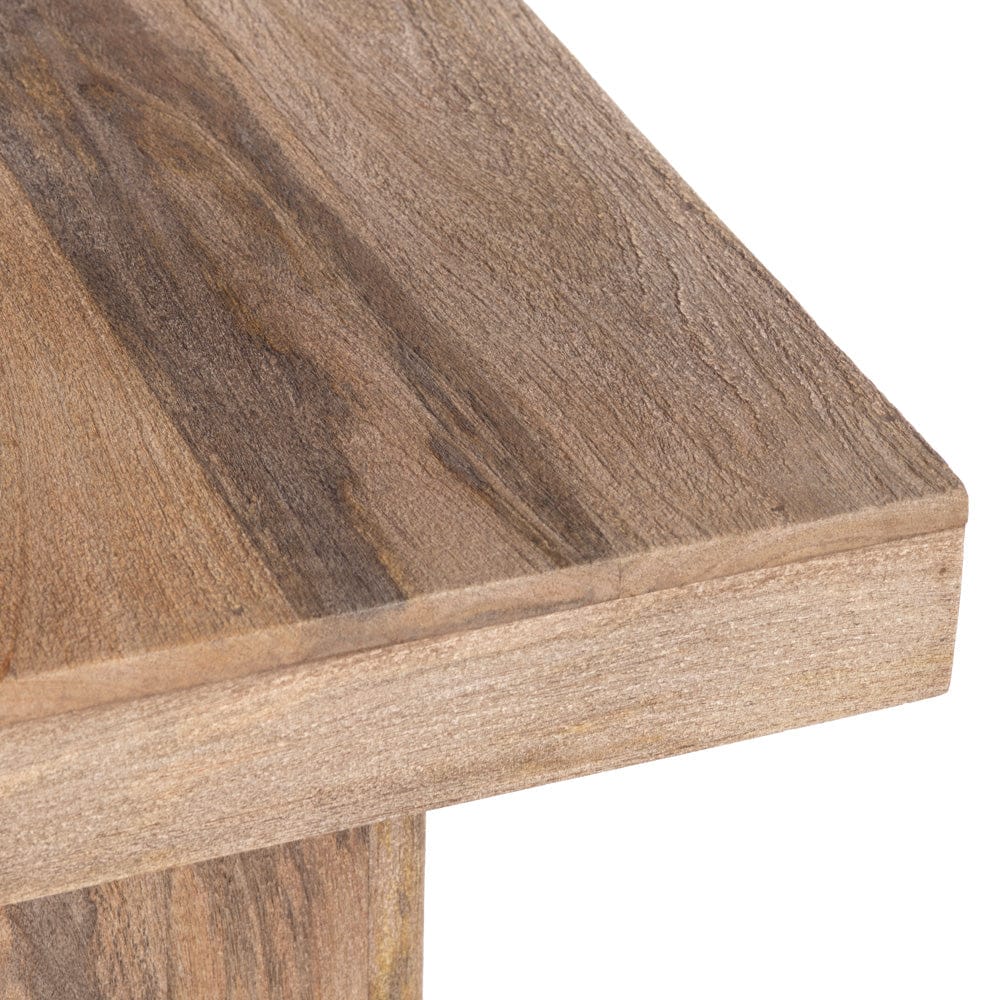 Crestview Collection - Lafayette Square Brown Solid Wood Accent End Table - CVFNR4627 view 4