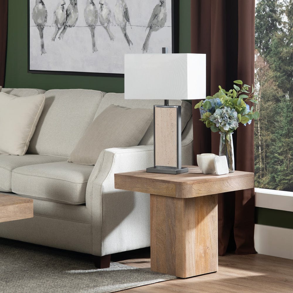 Crestview Collection - Lafayette Square Brown Solid Wood Accent End Table - CVFNR4627 view 6
