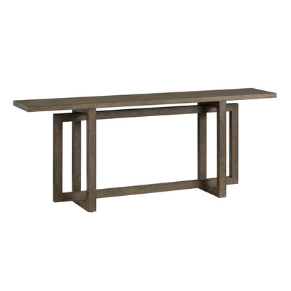 Crestview Collection - Lennox 80 in. Brown Solid Wood Accent Console Sofa Table - CVFDR1216 view 1
