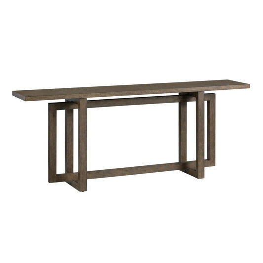 Crestview Collection - Lennox 80 in. Brown Solid Wood Accent Console Sofa Table - CVFDR1216 view 1