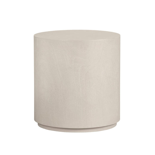 Crestview Collection - Lexington Round Beige Solid Wood Accent End Table - CVFDR1043 view 1