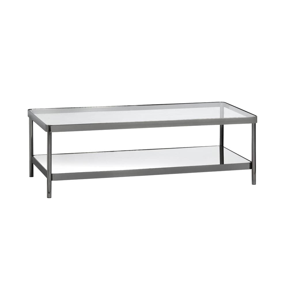 Crestview Collection - Lowery Gray Metal Rectangle Coffee Table / Cocktail Table - CVFZR6190 view 1