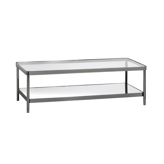Crestview Collection - Lowery Gray Metal Rectangle Coffee Table / Cocktail Table - CVFZR6190 view 1