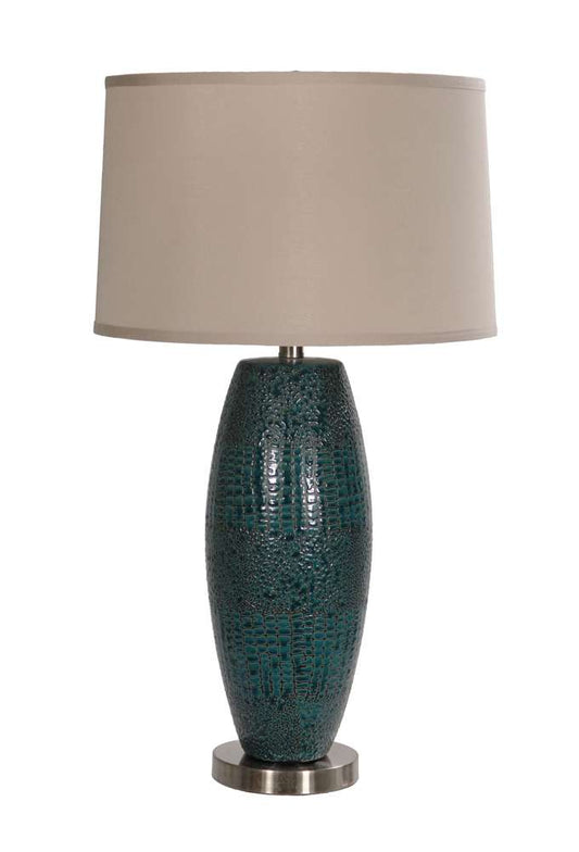Crestview Collection - Melrose Blue Table Lamp (Set of 2) - CVAP1348 veiw 1