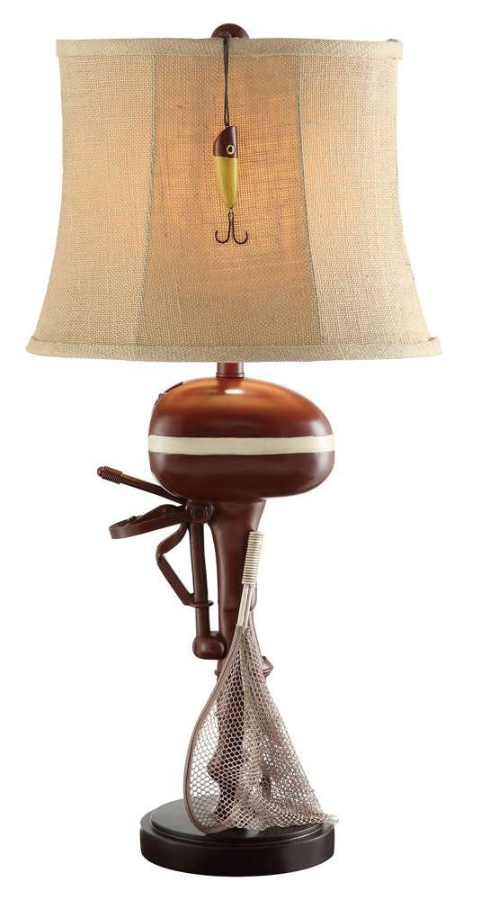 Crestview Collection - Motor Boating Table Lamp - CVATP159 veiw 2