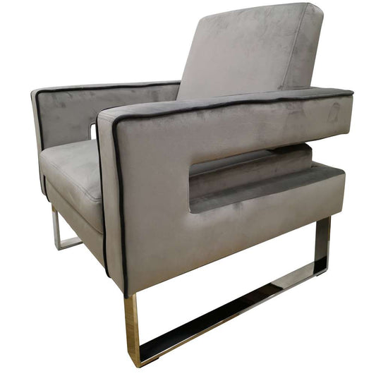 Crestview Collection - Newcastle Accent Chair - CVFZR5120 _CLOSEOUT veiw 1