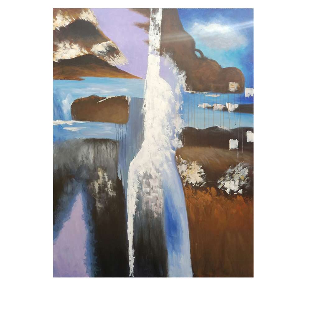 Crestview Collection - Nova Hand Painted Canvas - CVTOP2650 _CLOSEOUT veiw 1