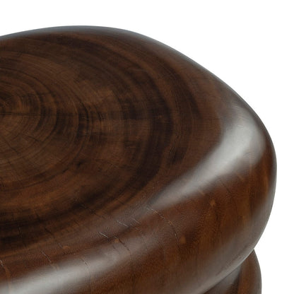 Crestview Collection - Oval Brown Solid Wood Accent End Table - CVFDR1334 view 3