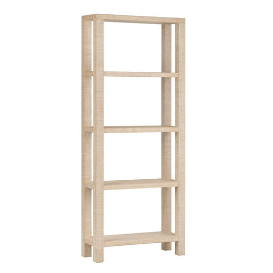Crestview Collection - Providence 78 in. Tan Rafia 4 Shelf Etagere - CVFDR1009 view 1