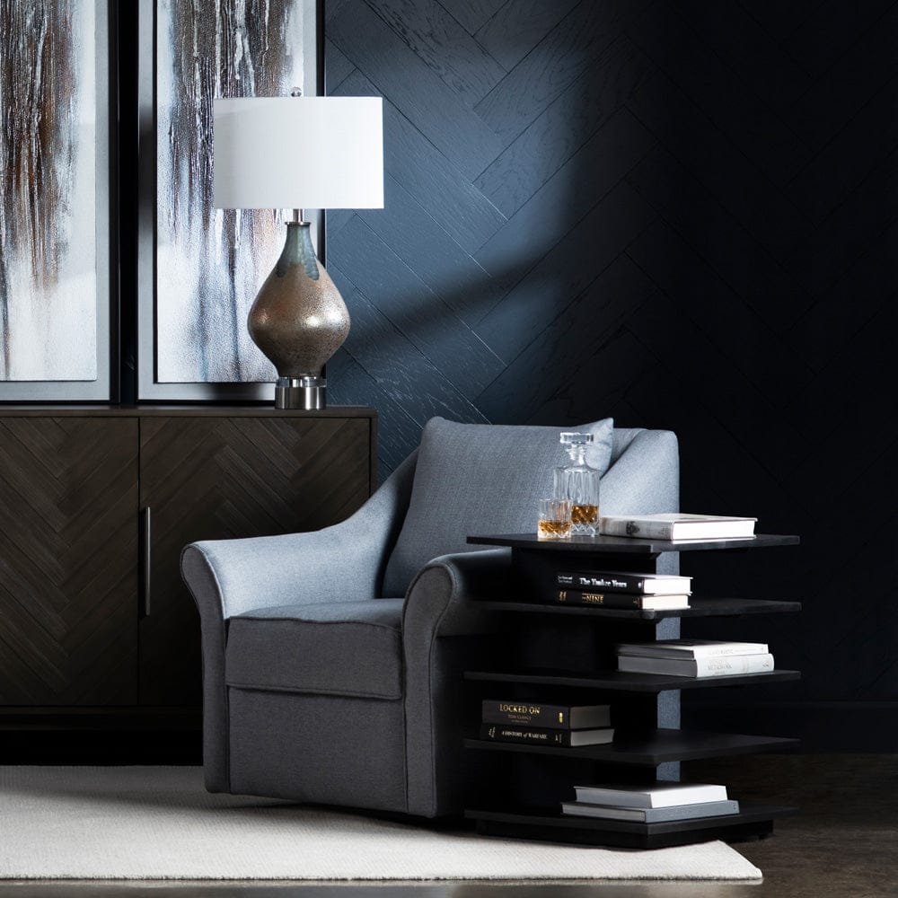 Crestview Collection - Rectangle Black Solid Wood Accent End Table - CVFNR9210 view 5