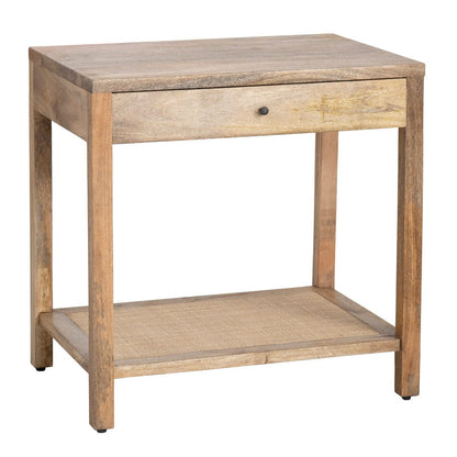 Crestview Collection - Rectangle Brown Solid Wood Accent End Table - CVFNR4527 view 1