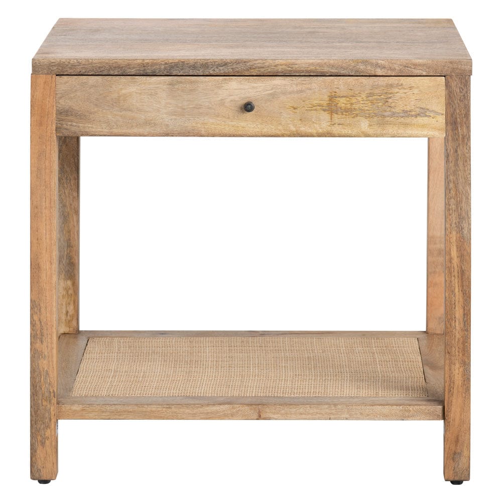 Crestview Collection - Rectangle Brown Solid Wood Accent End Table - CVFNR4527 view 2