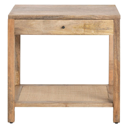 Crestview Collection - Rectangle Brown Solid Wood Accent End Table - CVFNR4527 view 2