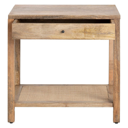 Crestview Collection - Rectangle Brown Solid Wood Accent End Table - CVFNR4527 view 3