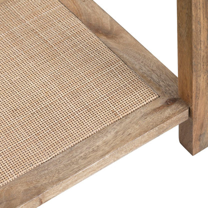 Crestview Collection - Rectangle Brown Solid Wood Accent End Table - CVFNR4527 view 4