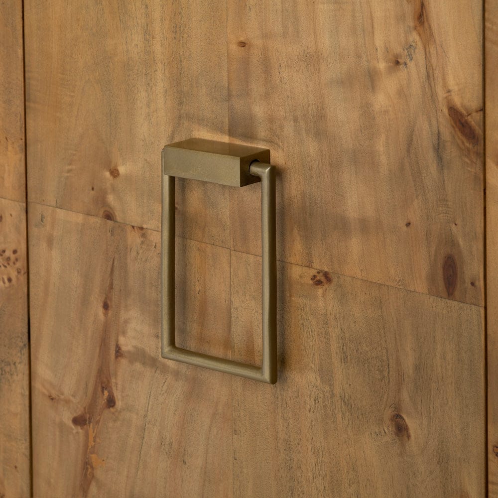 Crestview Collection - Richmond 72 in. Brown Solid Wood 4 Door Media Credenza / Sideboard - CVFDR1034 view 4