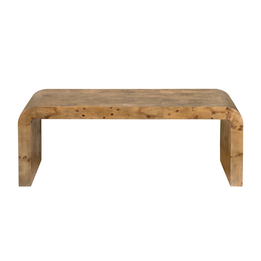 Crestview Collection - Richmond Brown Solid Wood Rectangle Coffee Table / Cocktail Table - CVFDR1166 view 2