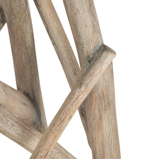 Crestview Collection - Round Brown Solid Wood Accent End Table - CVFDR1324 view 2