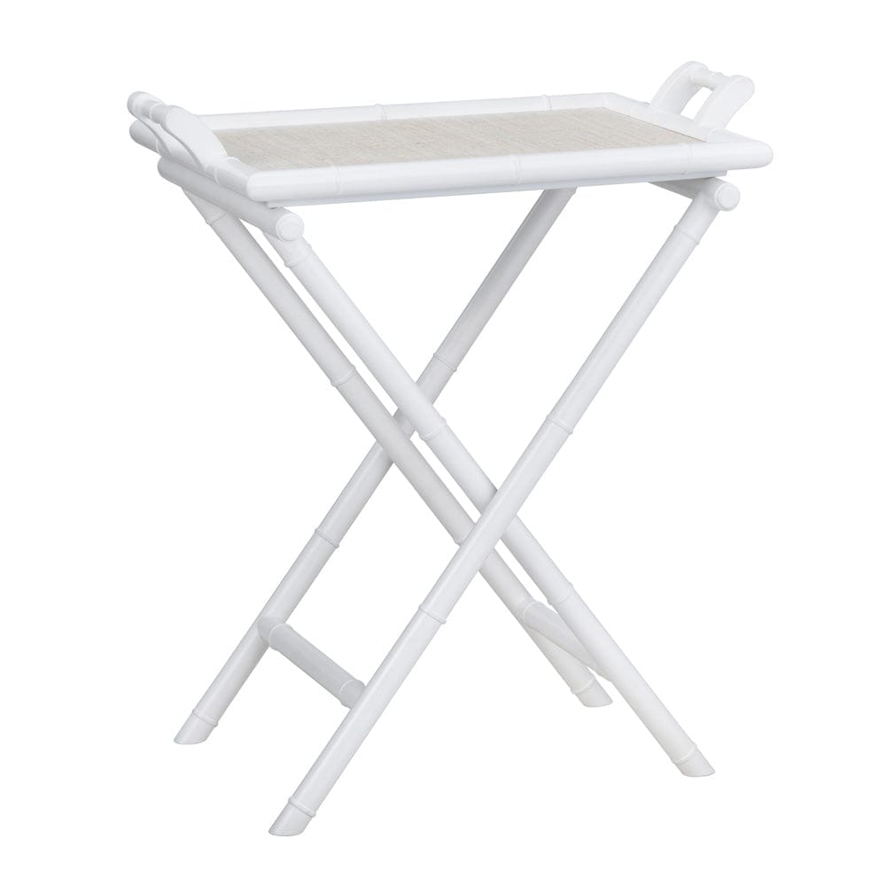 Crestview Collection - Sandy Shores Rectangle White Solid Wood Accent End Table - CVFDR1004 view 1