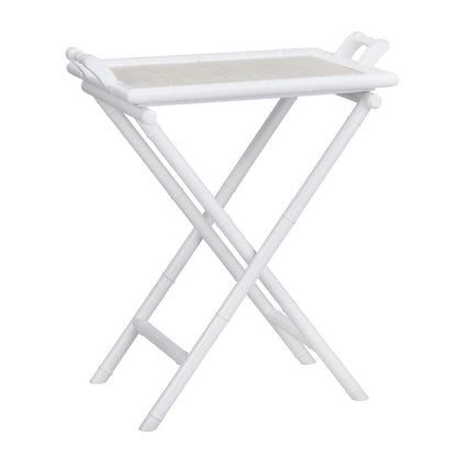 Crestview Collection - Sandy Shores Rectangle White Solid Wood Accent End Table - CVFDR1004 view 1
