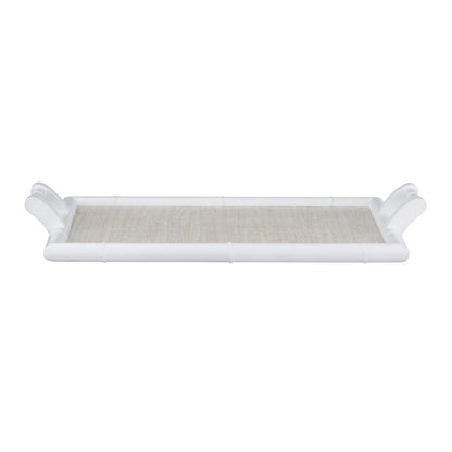 Crestview Collection - Sandy Shores Rectangle White Solid Wood Accent End Table - CVFDR1004 view 3