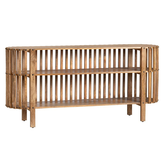 Crestview Collection - Santa Ana 68 in. Brown Solid Wood Accent Console Sofa Table - CVFNR4505 view 1