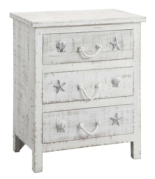 Crestview Collection - Seaside Sand 3 Drawer Chest - CVFZR1008 veiw 1
