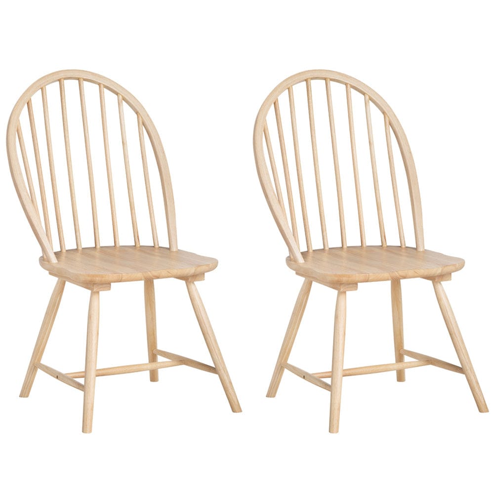 Crestview Collection - Set of 2 Brown Solid Wood Dining Chair - CVFVR8403 view 1