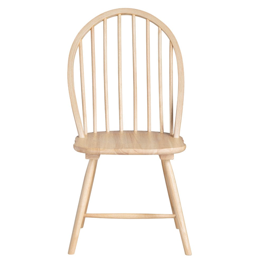 Crestview Collection - Set of 2 Brown Solid Wood Dining Chair - CVFVR8403 view 2