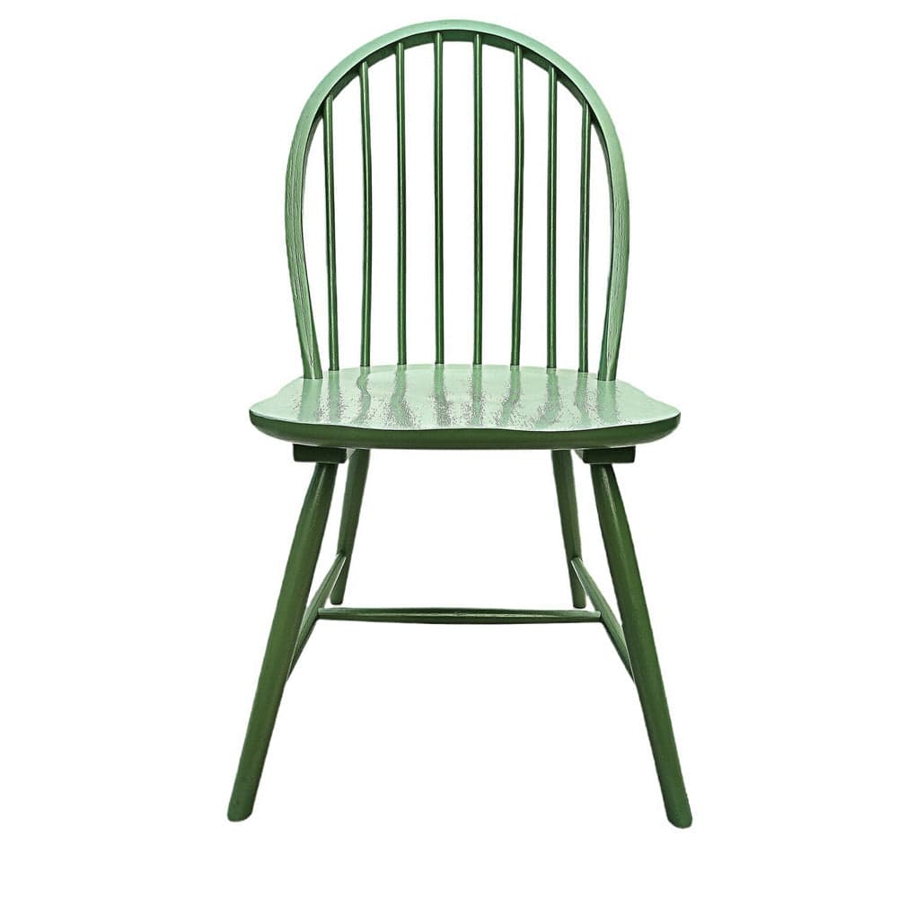 Crestview Collection - Set of 2 Green Solid Wood Dining Chair - CVFVR8574 view 2