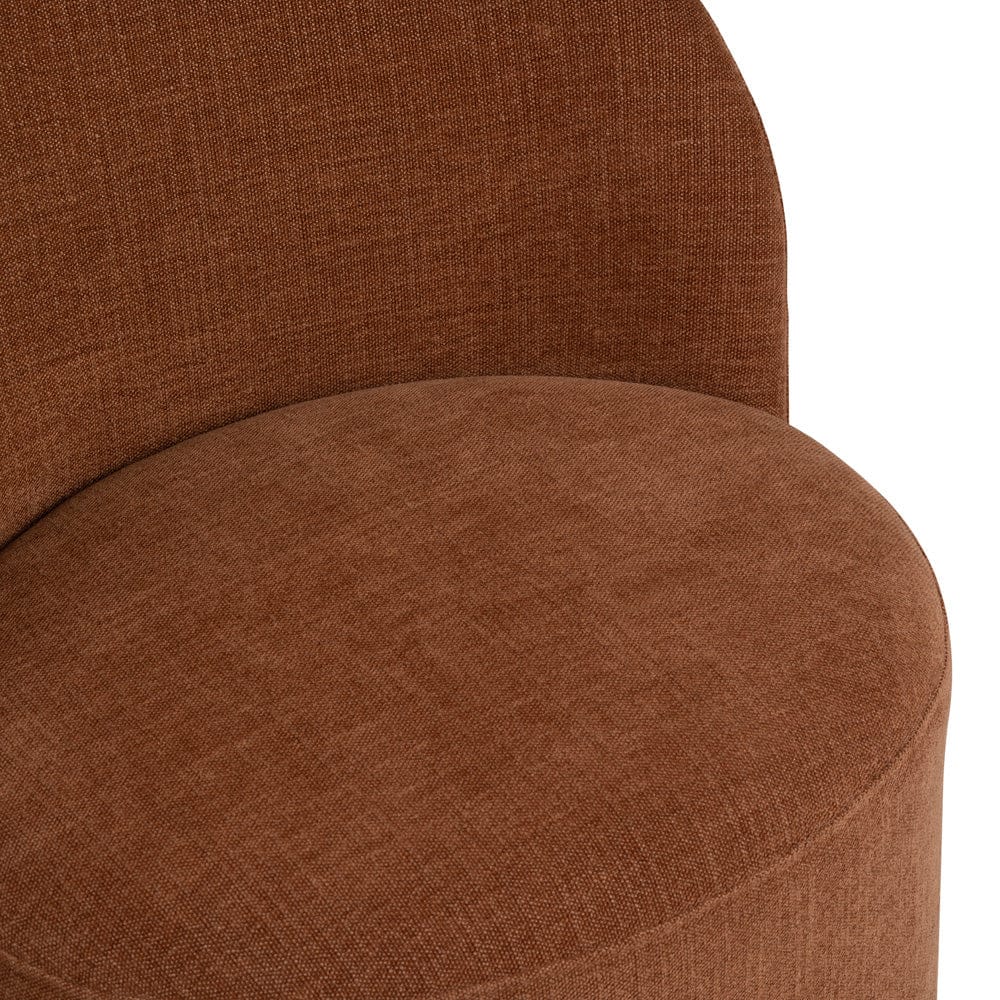 Crestview Collection - Set of 2 Red Upholstered Solid Wood Dining Chair with Casters - CVFVRD226 view 5