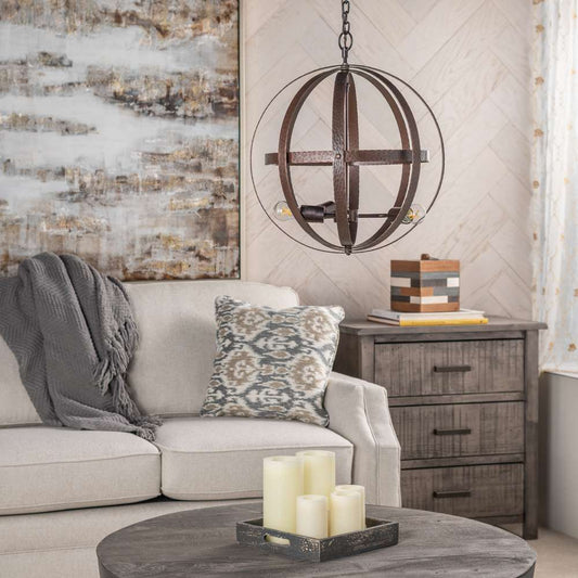 Crestview Collection - Small Global Pendant Lamp - CVPDN016 _CLOSEOUT veiw 2